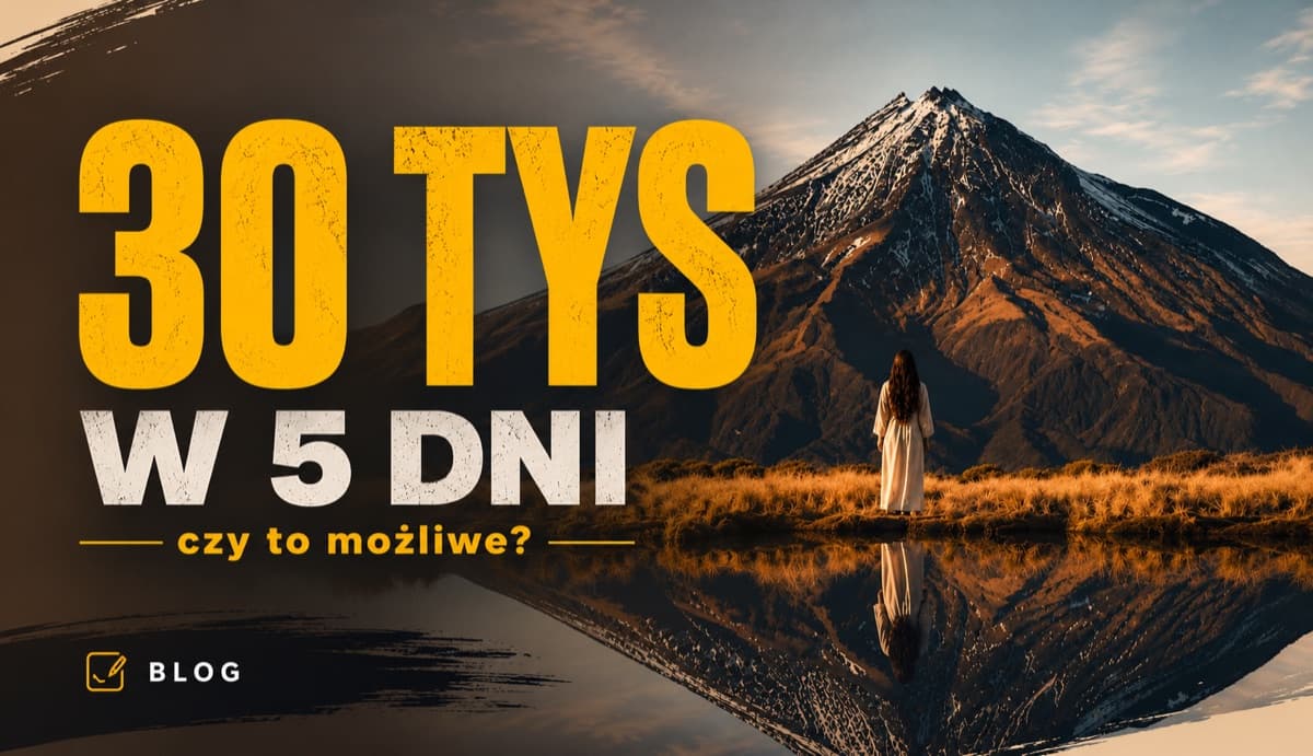Nagranie z Konferencji: 30 tys. w 5 dni
